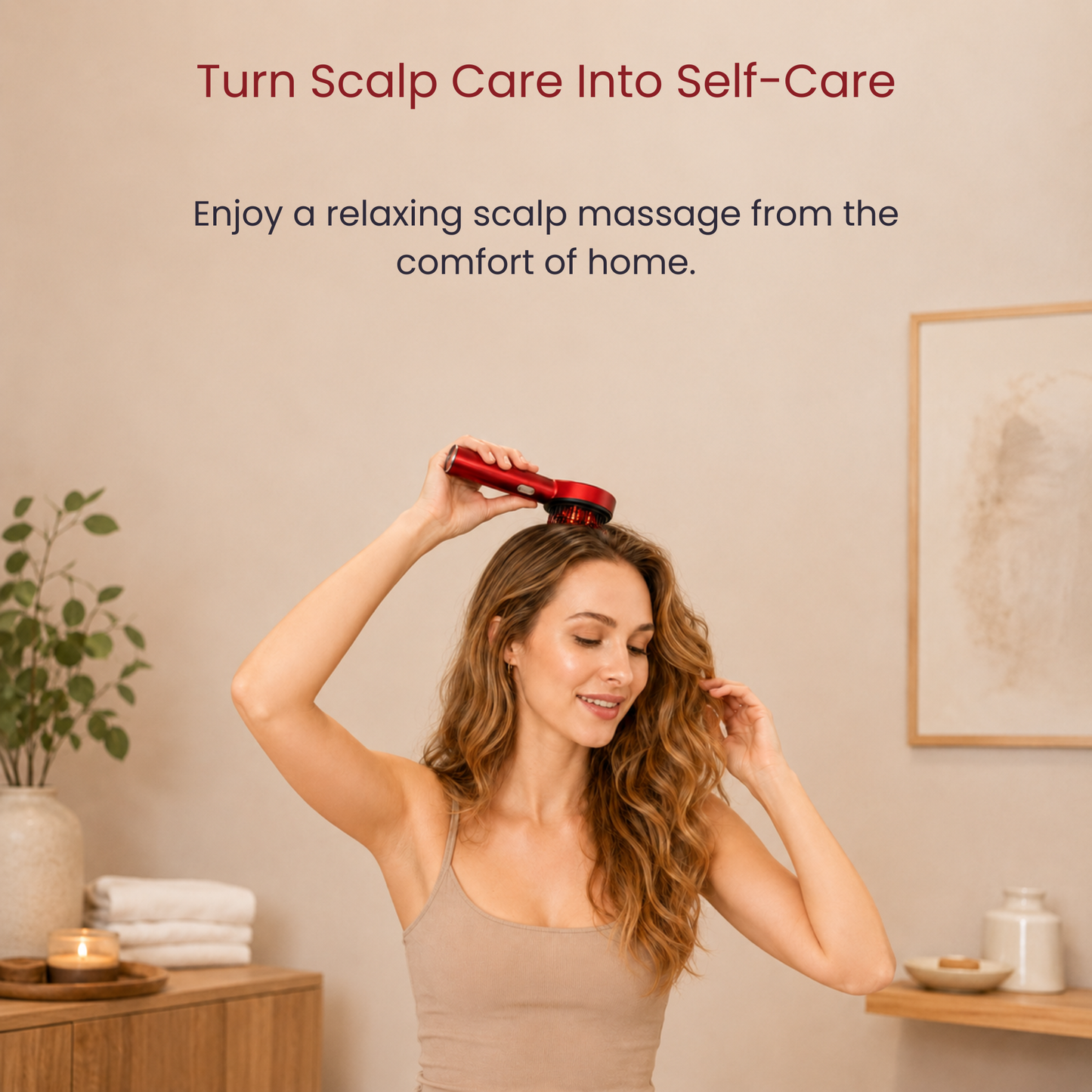 3-in-1 Scalp Massager & Oil Applicator
