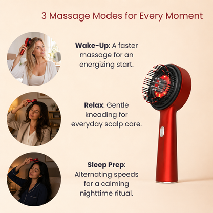 3-in-1 Scalp Massager & Oil Applicator